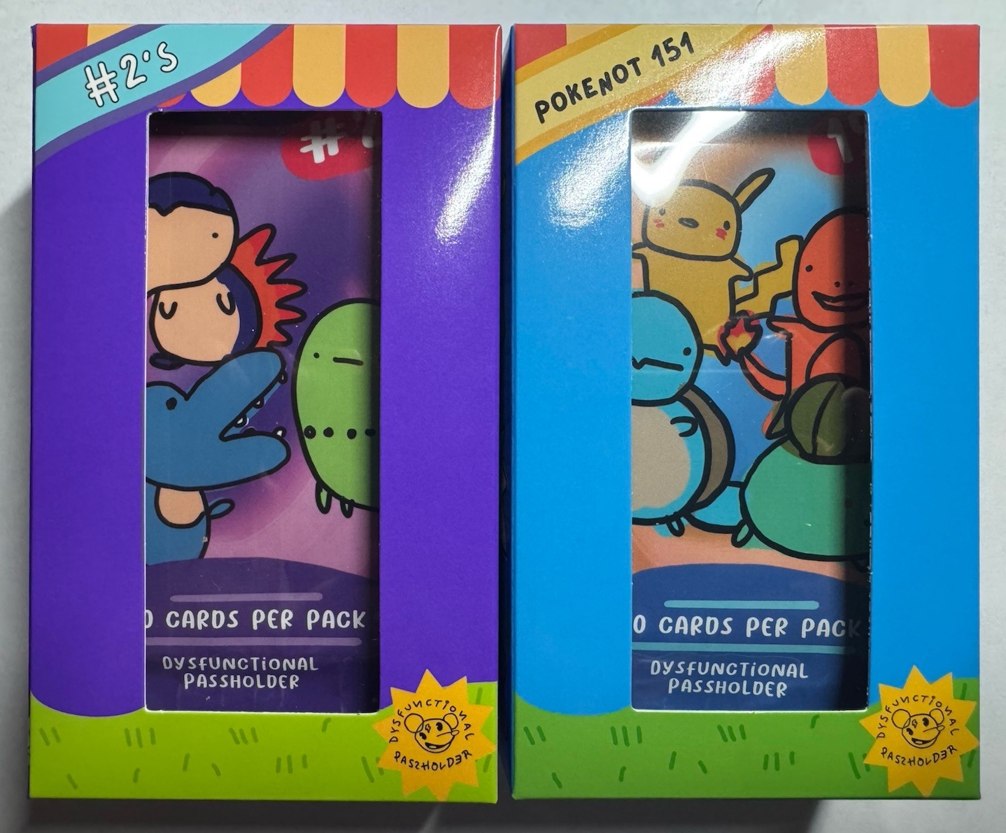 NEW – Dysfunctional Passholder DF Pokenot 151 Fundle Bundle Box Series 1 + 2 Lot