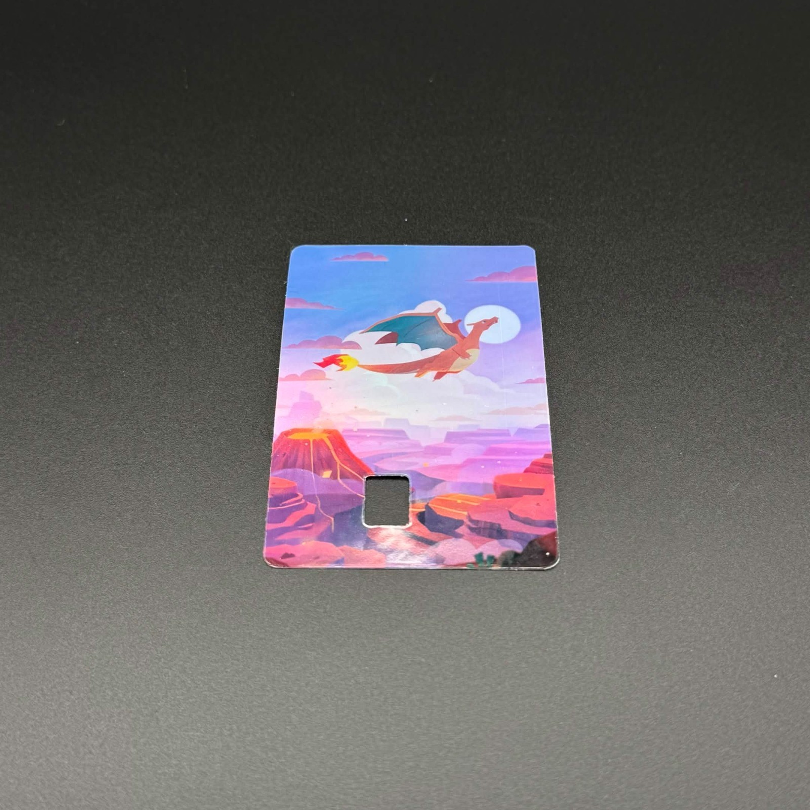 Pokemon Holographic Credit Debit Card Skin Small Chip | Choose Your Holo Sticker