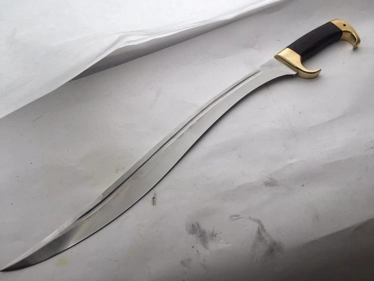 BEAUTIFUL CUSTOM HANDMADE 30 INCHES LONG IN HIGH CARBON STEEL HUNTING SWORD