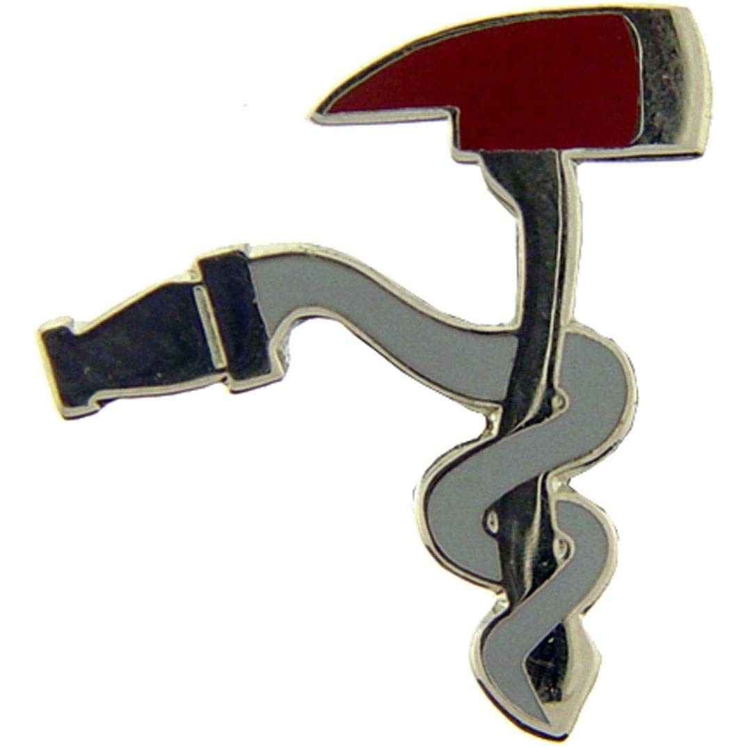 EagleEmblems P06182 PIN-FIRE,Axe,Hose (1”)