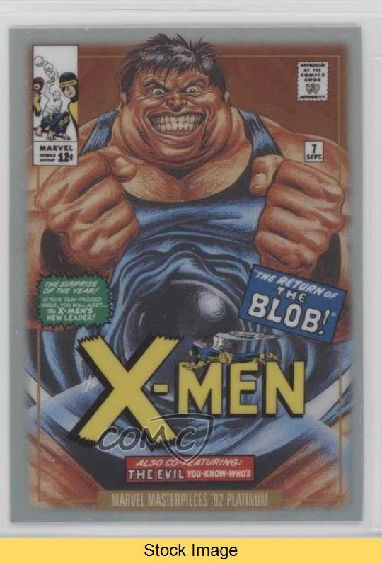 2024 Upper Deck Marvel Masterpieces ’92 Variant Cover Rainbow Blob #1-V READ b7b