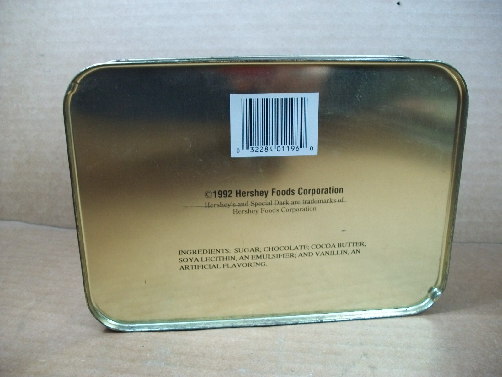 1992 Hershey’s Special Dark Mildly Sweet Chocolate Collector Tin