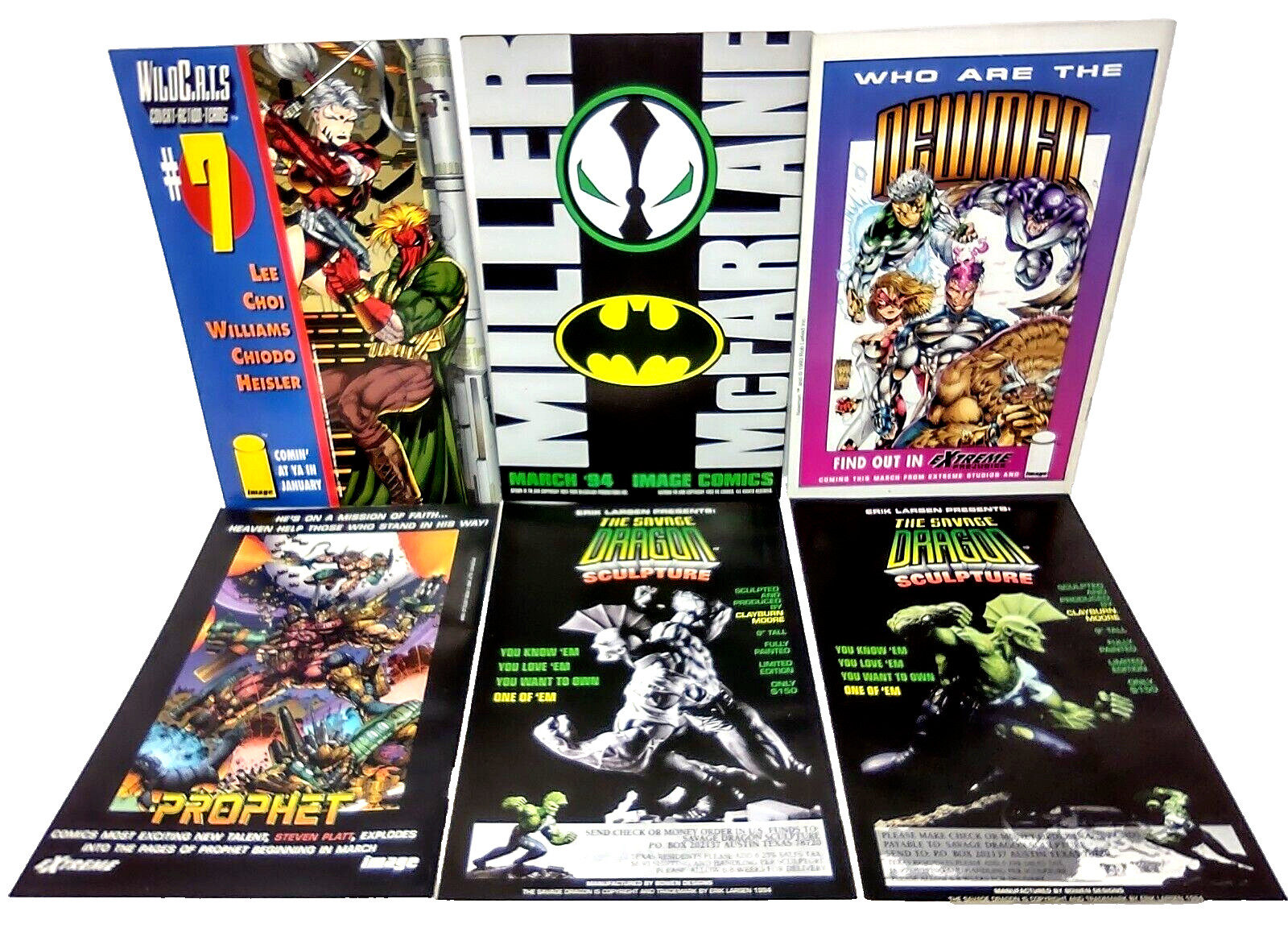 Freak Force Issues 1 2 3 4 5 6 Image Comics 1993-1994 First Printing Lot of 6