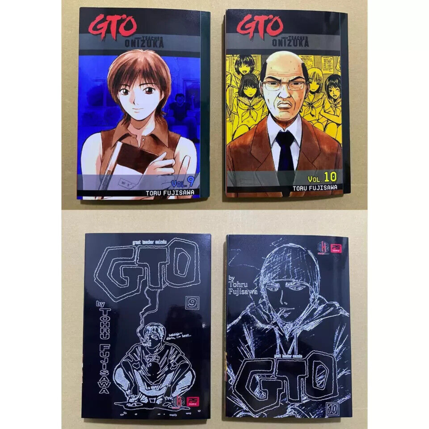 GTO Great Teacher Onizuka Manga Volume 1-25 Complete Set English Version Comic