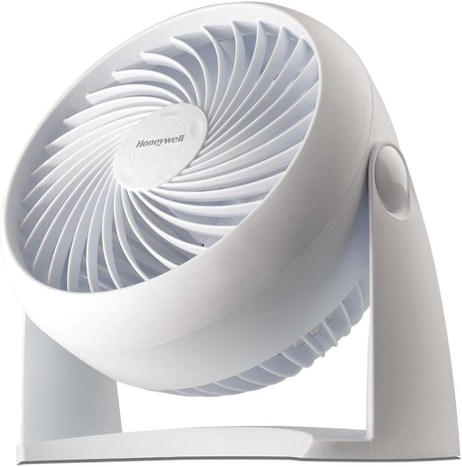 TurboForce Air Circulator Tabletop Fan 3 Speed Quiet Personal Desk Fan HT-904