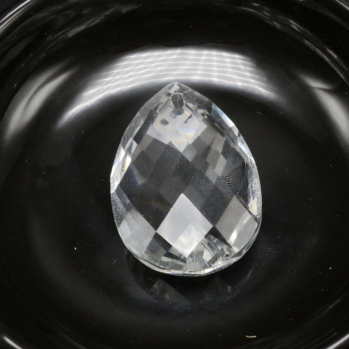10 Crystal Large Pear Teardrop Prism Sun Catcher Pendant 38mm/1.5″ Chandelier