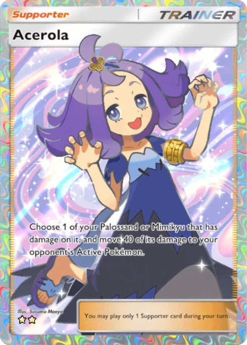 (FAST) Acerola – Full Art – ENG – Pokemon TCG Pocket