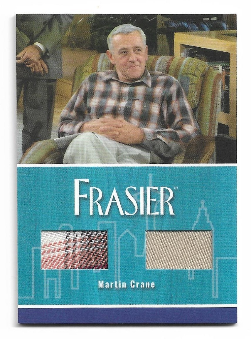 Frasier Premiere Edition Dual Relic DCR2 Dr. Frasier Crane & Martin Crane