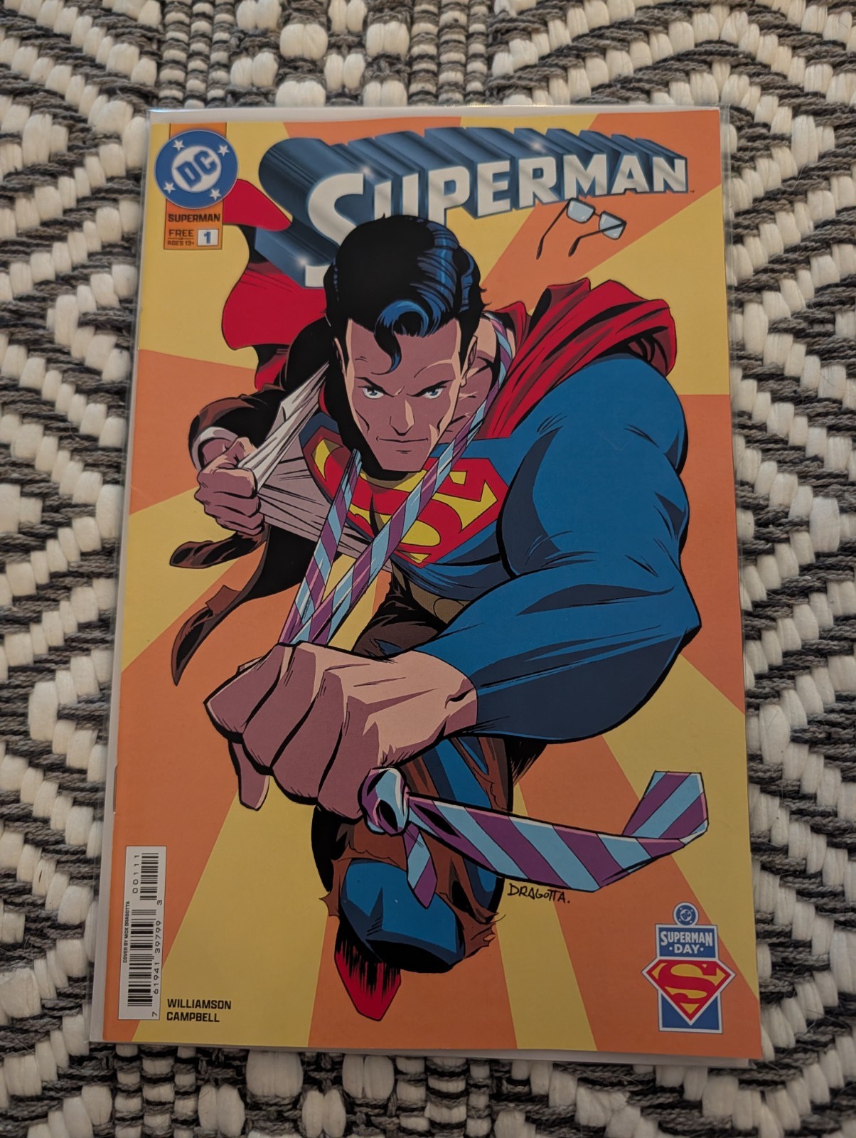 SUPERMAN 1 SUPERMAN DAY SPECIAL EDITION 2026 NICK DRAGOTTA JOSHUA WILLIAMSON DC