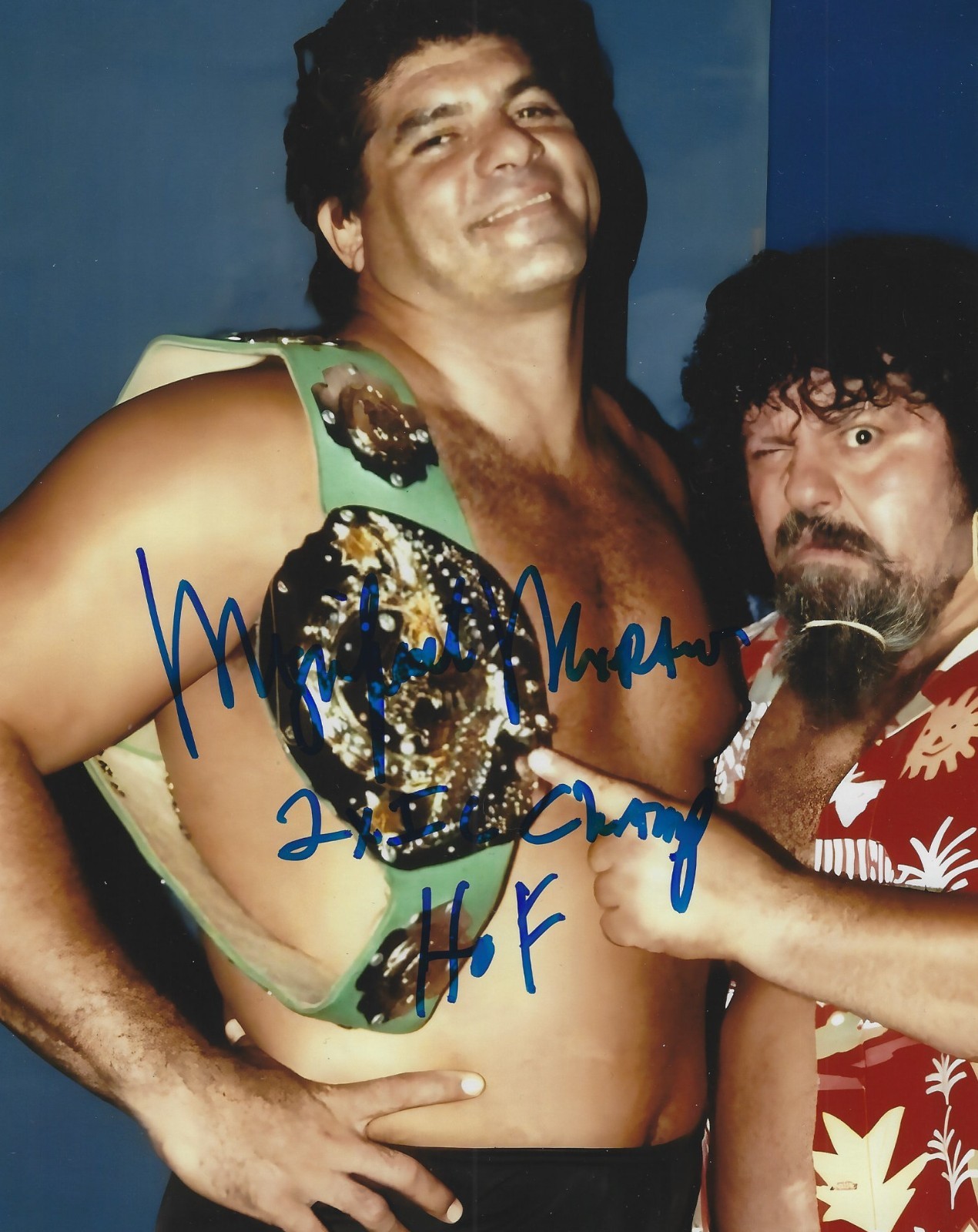 Don Muraco Autographed Signed 8×10 Photo – WWE WWF Wrestling Hall Of Fame w/COA