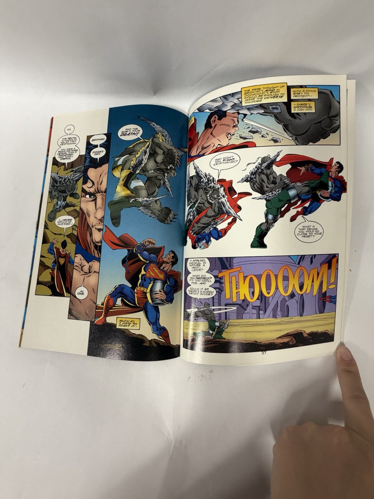 DC Comics Superman Prestige Doomsday Wars At Earth’s End Where Is Thy Sting C328