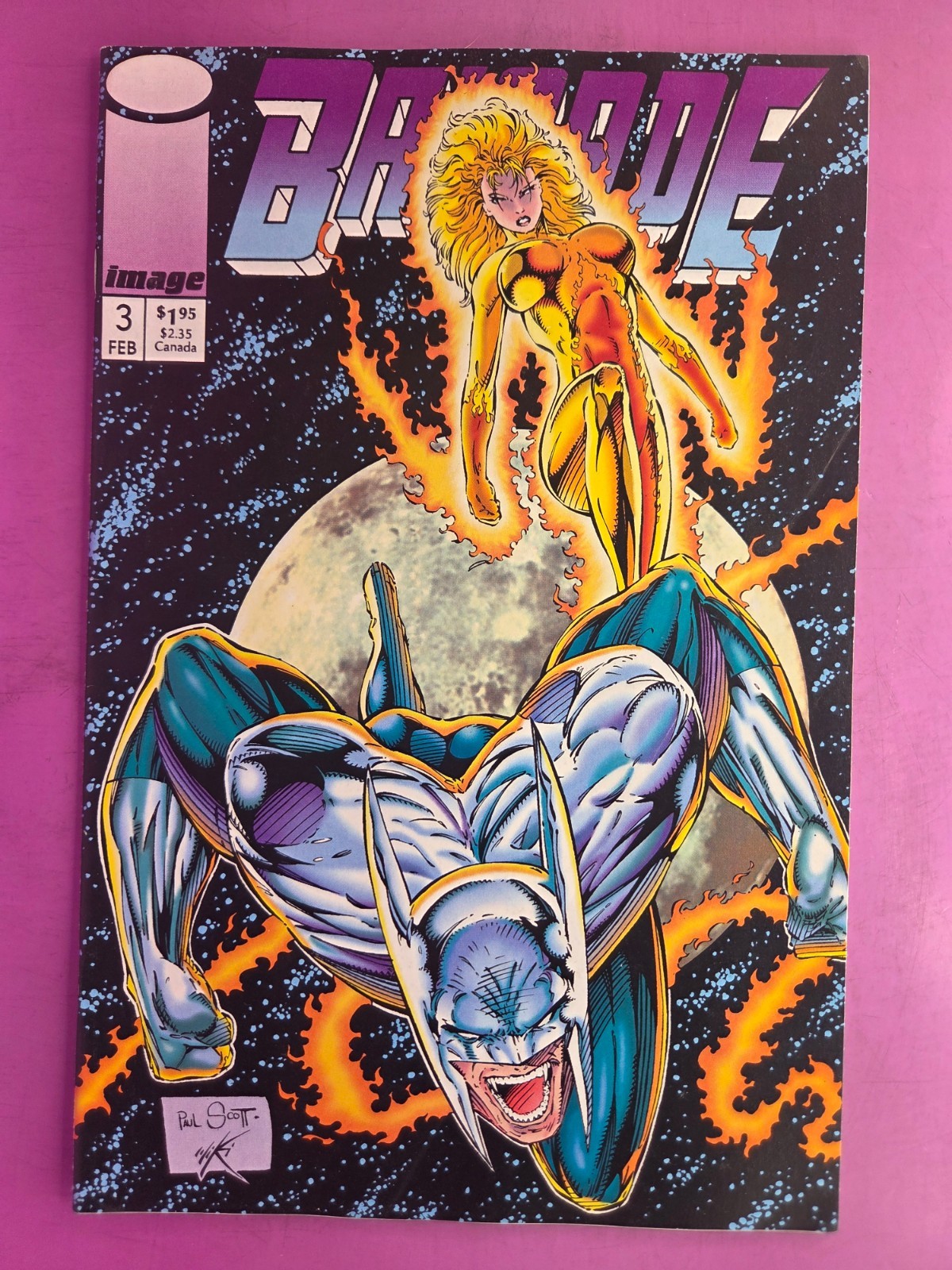 BRIGADE #3 FINE W/CARD 1993 B&B COMBINE SHIPPING $5 MINIMUM ORDER