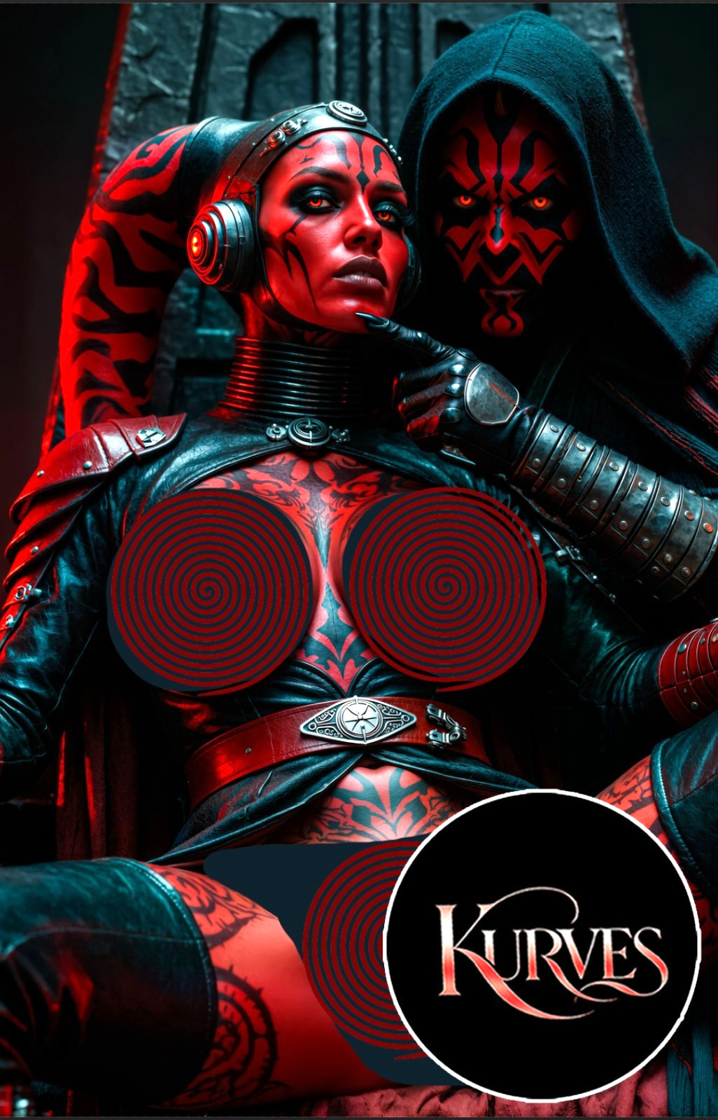 Darth Talon & Darth Maul SW | VIRGIN NOTI| SINGLE COVER EDITION | KURVES COMICS
