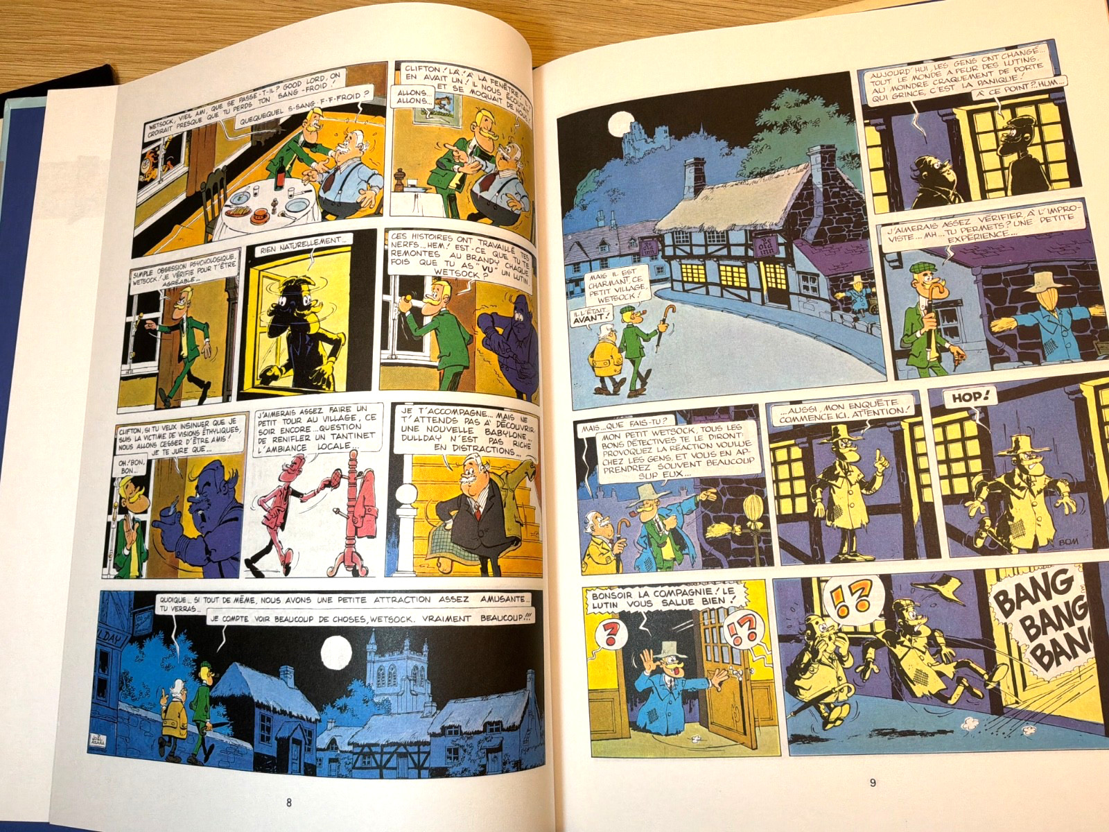Aventures du colonel Clifton, 6-Book Lot French Hardcover Comics Original Ed.