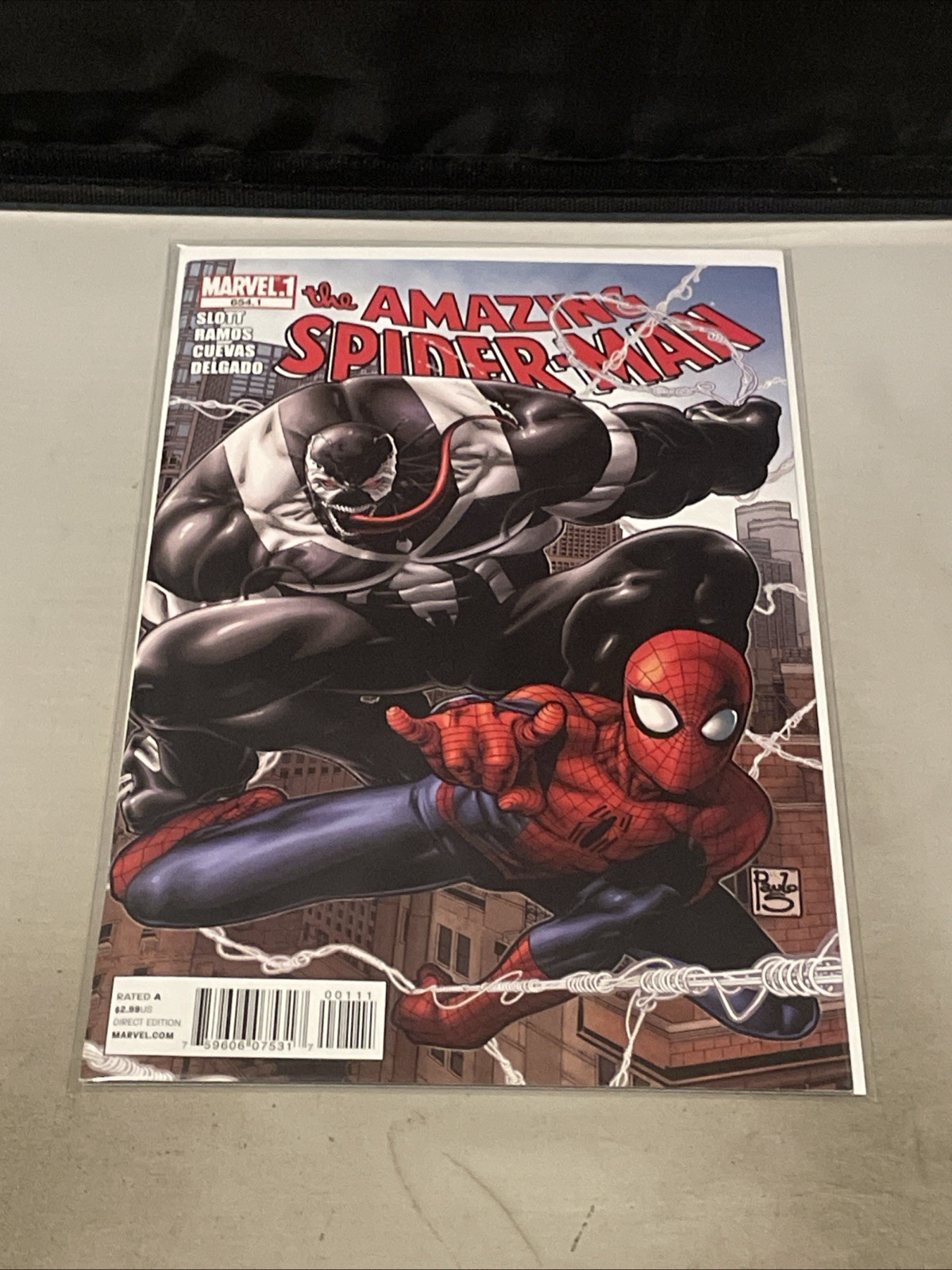 AMAZING SPIDER MAN #654.1 (Marvel Comics 2011) — Flash Thompson VENOM — NM
