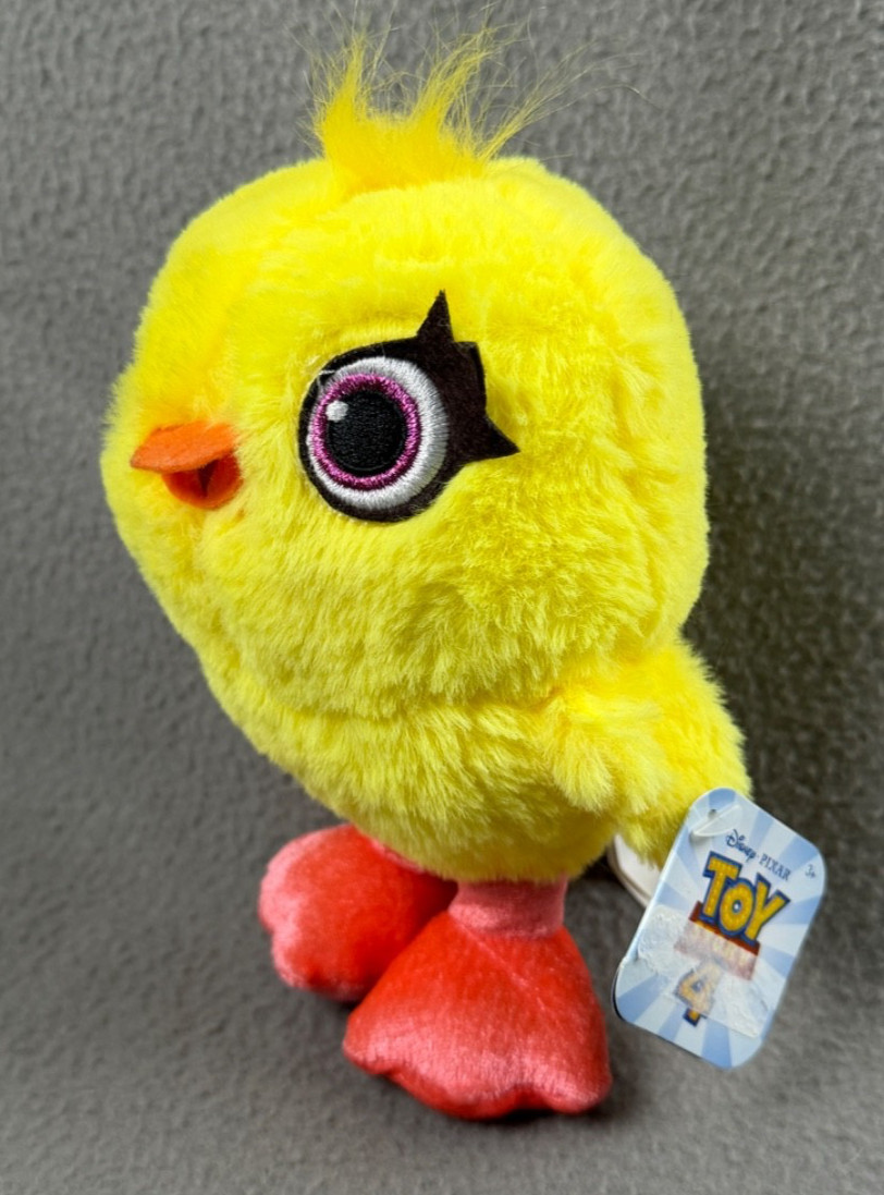 Disney Pixar Toy Story 4 Ducky Plush 6″ Figure 2019 NWT