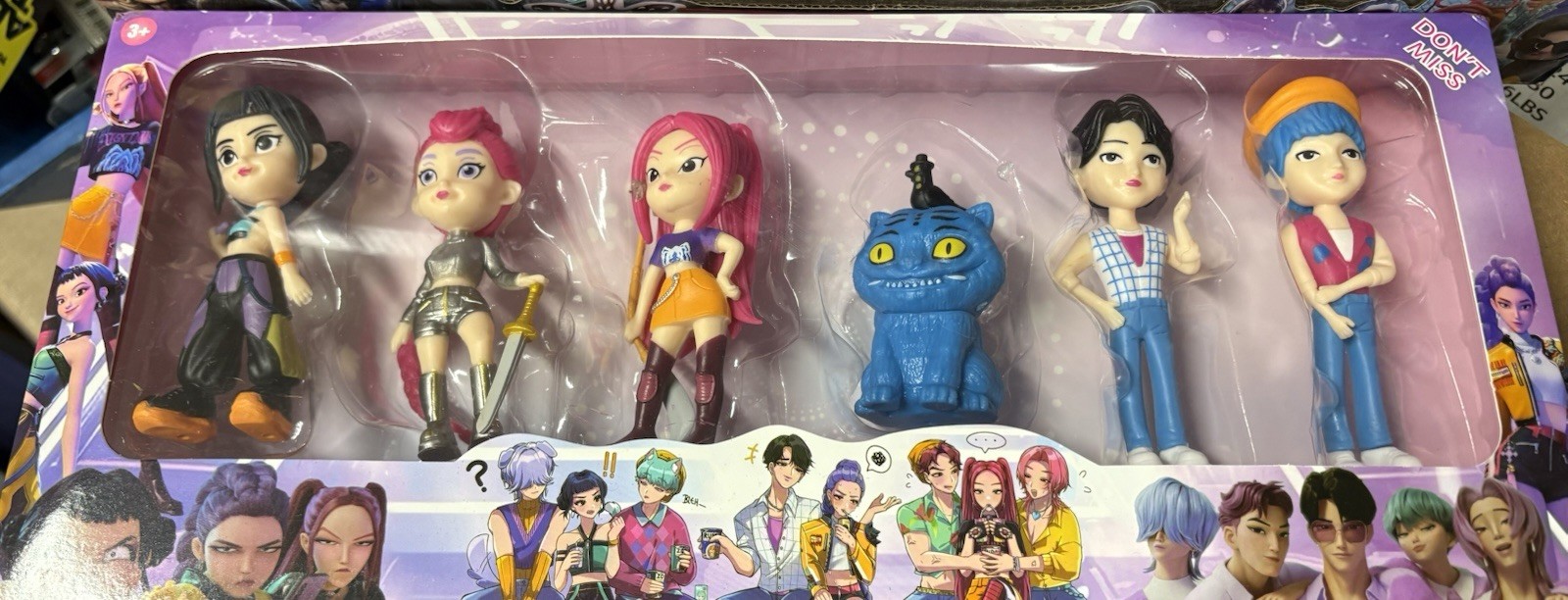 K-Pop Demon Hunter Character Acrylic Figure All 5 Types