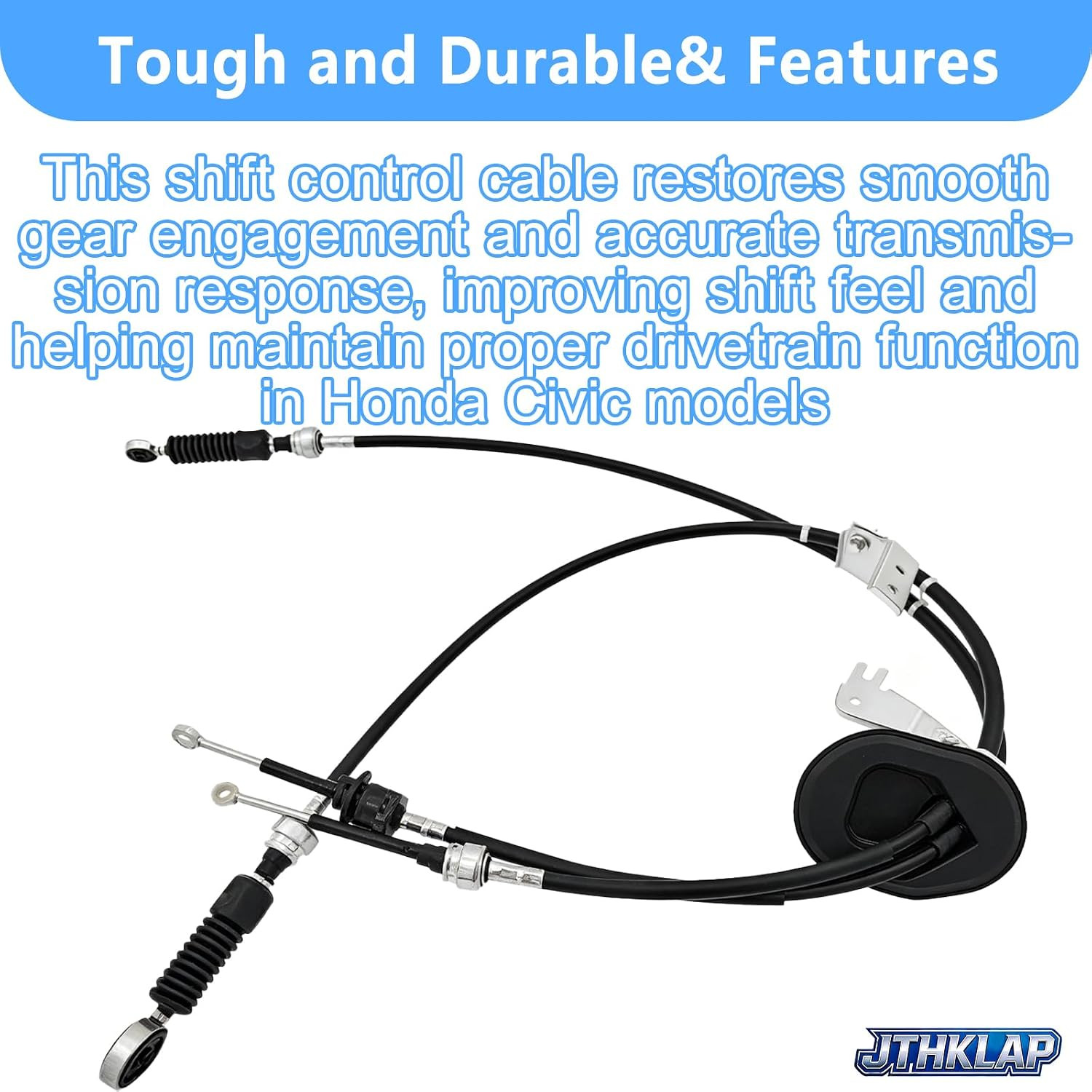 54310-S5A-033 Shifter Cable Compatible with Honda Civic 1.7L 2001-2005 DX EX GX
