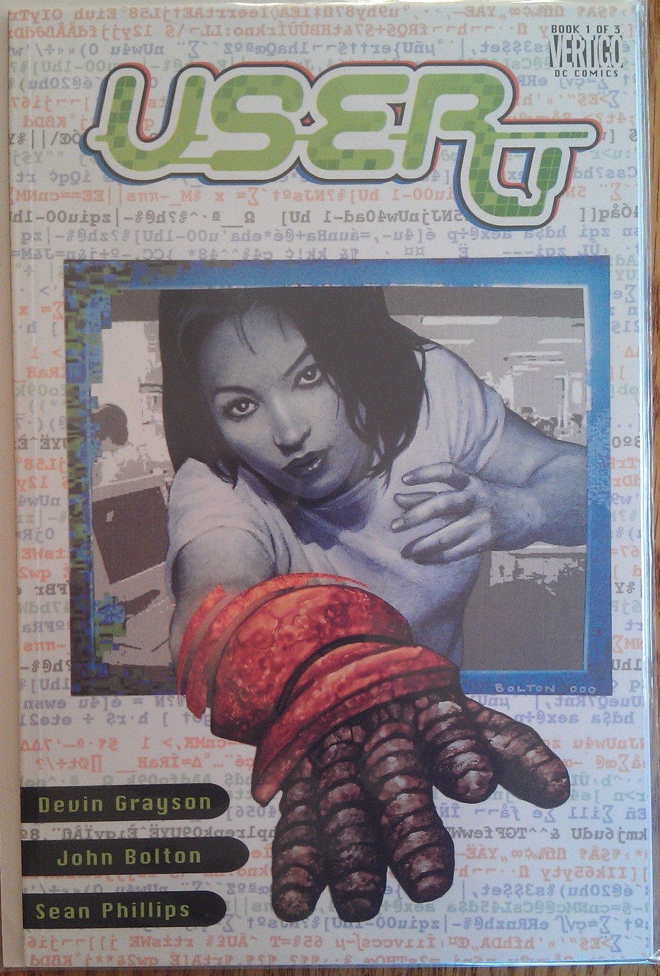 User complete unread Vertigo 1st print Grayson, Bolton & Phillips series