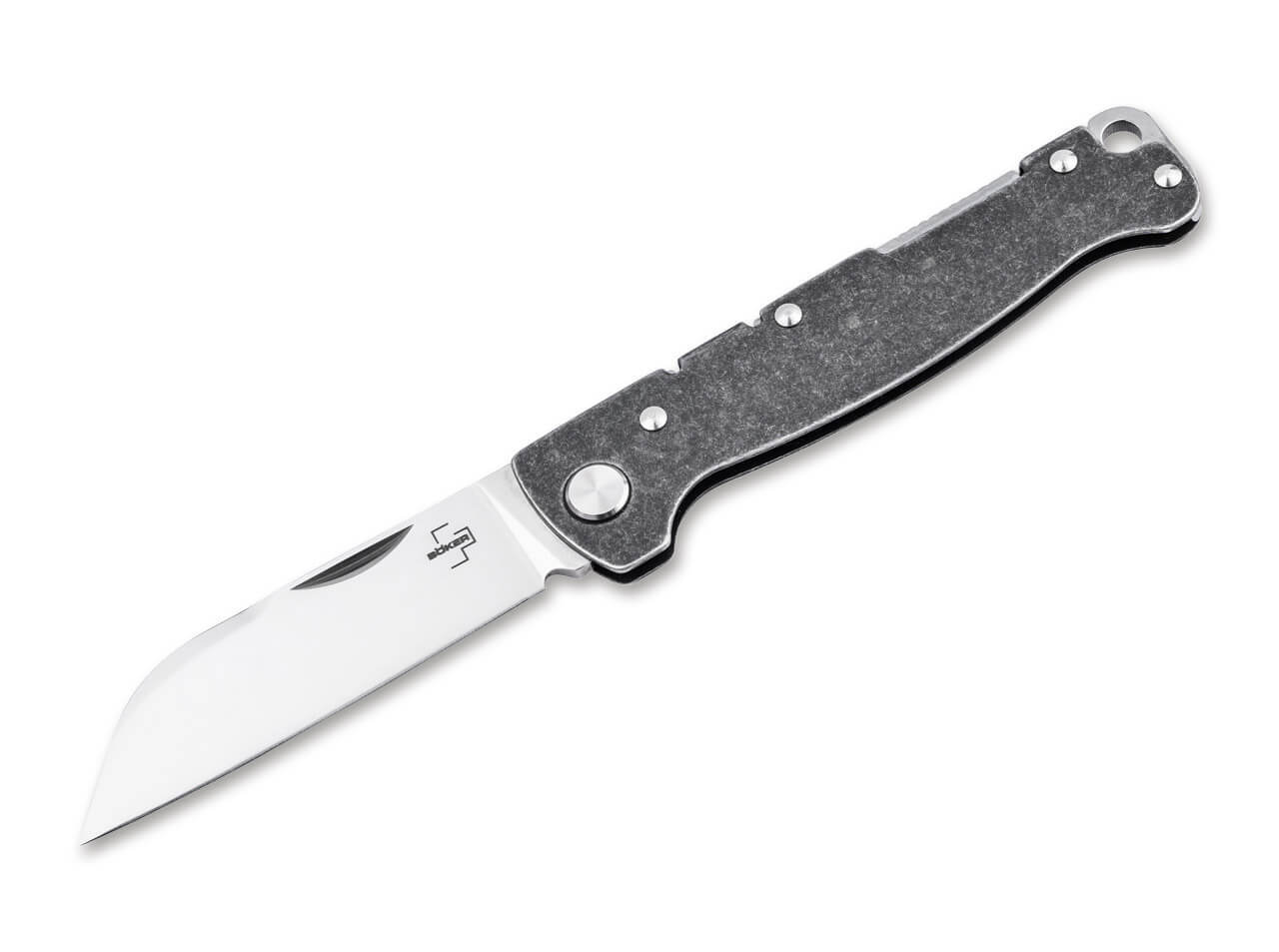 Boker Plus Atlas Backlock Sheepfoot Pocket Knife 2.68″ D2 Blade Steel ✔️ 01BO867