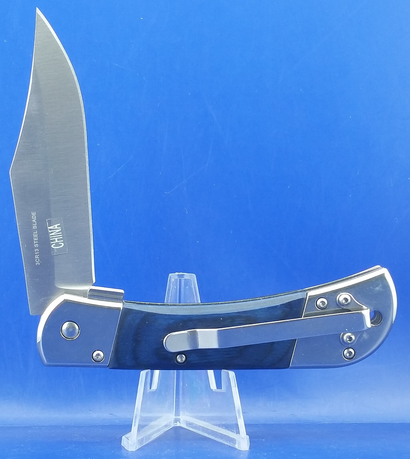 WILD TURKEY HANDMADE SPRING ASSISTED KNIFE WTH-1263BL