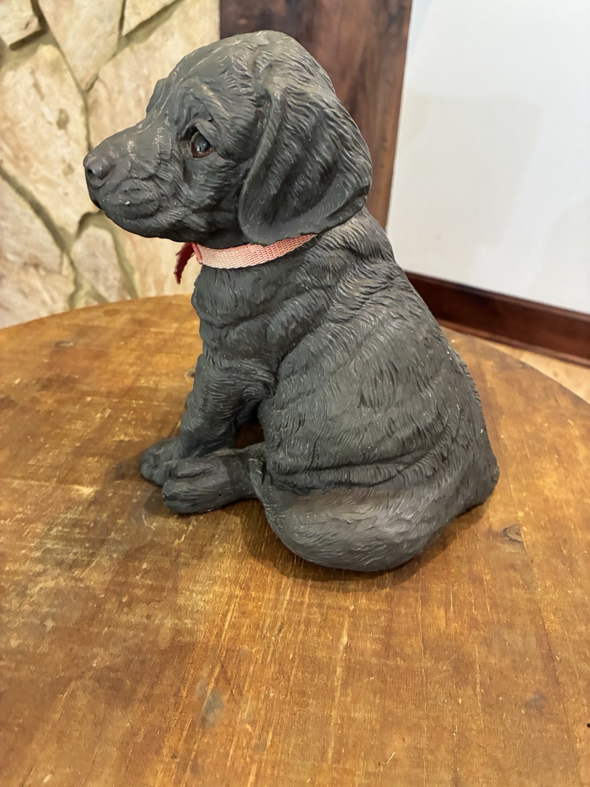 National Wild Turkey Federation 2003 Banquet Puppy Figurine Signed Johansson
