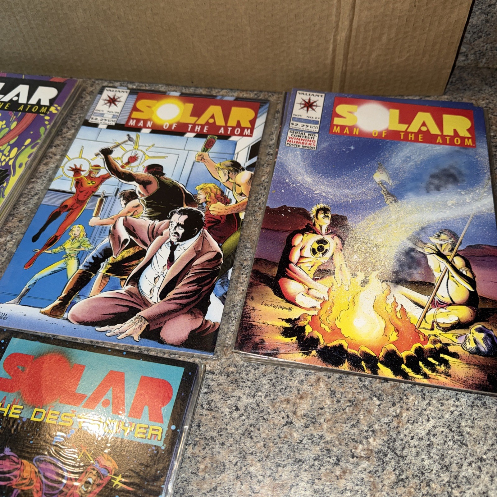 Solar Man of the Atom # 1-4 & 20-34 Lot W/ Protective Sleeves NM 43 In Total