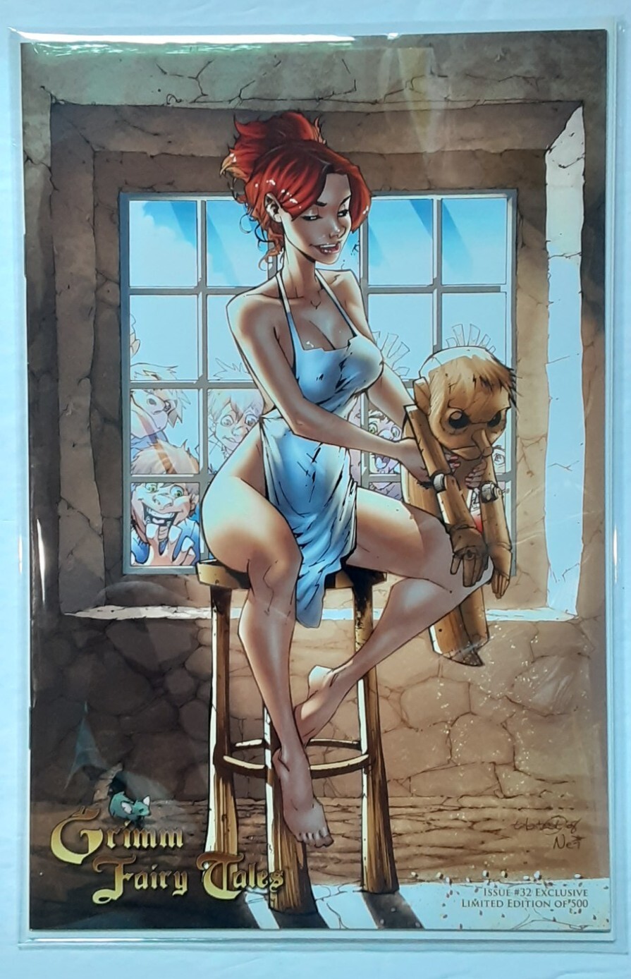 GRIMM FAIRY TALES 32 Exclusive Limited Edition 500 Zenescope Pinocchio UNREAD VF