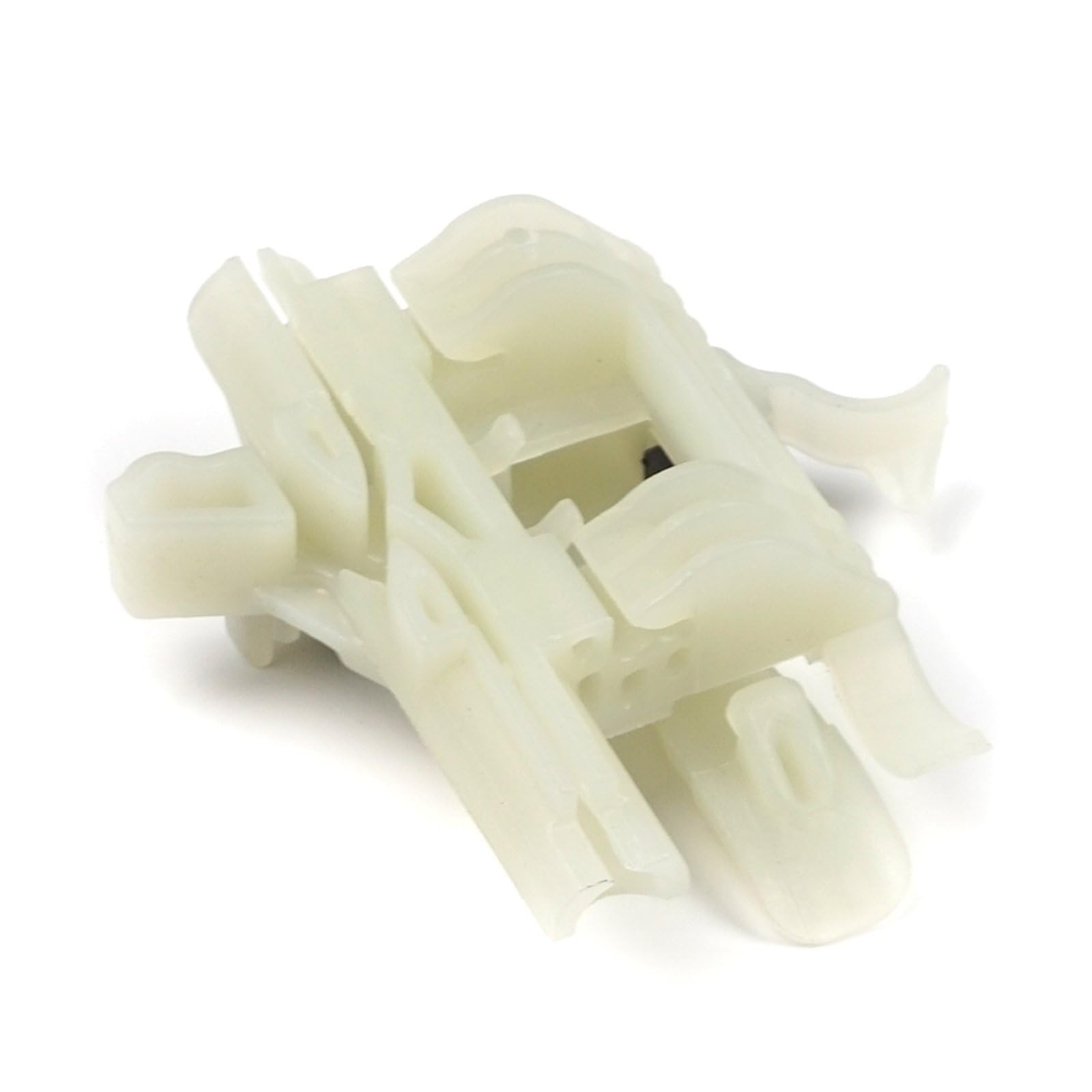 Window Regulator Repair Clips Front Left Door White with Machined Finish