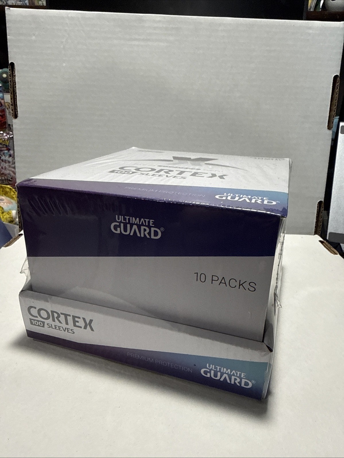 Case Of Pink Ultimate Guard Cortex Sleeves Standard Size (100×10) (66 x 91 mm)