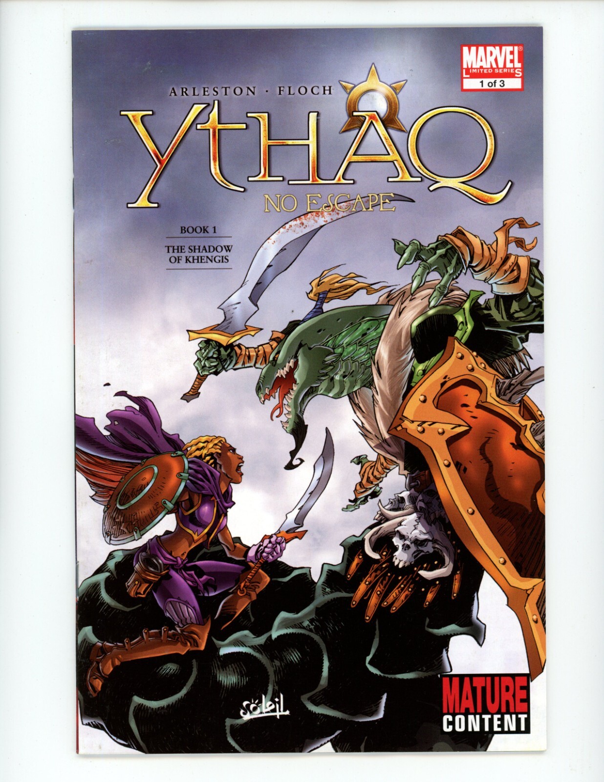 Ythaq No Escape #1 2009 Marvel Comics VF/NM Granite Comic Cover A