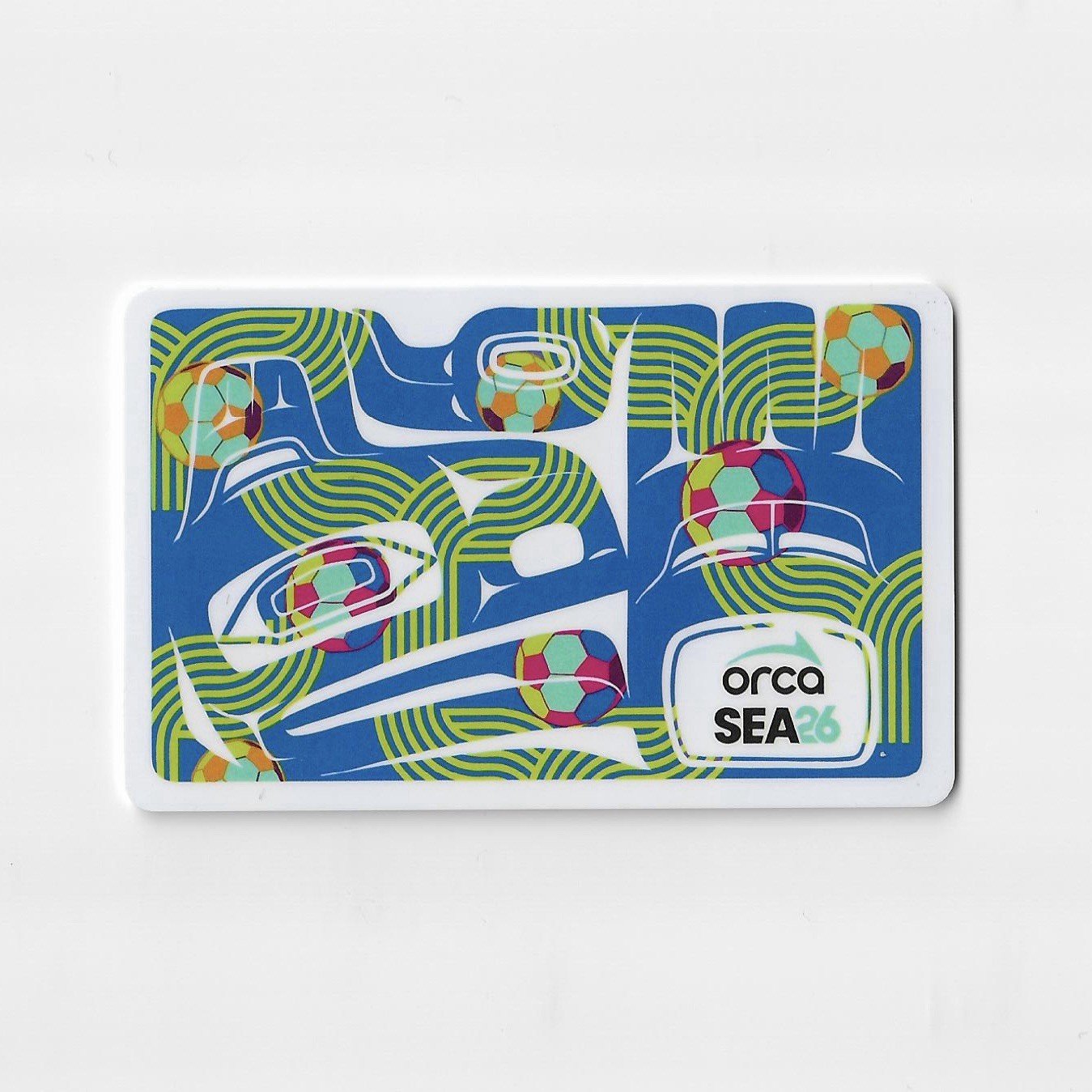 SEA26 ORCA Card FIFA World Cup Limited Edition Public Transit Seattle 2026