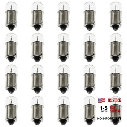 20PCS 24V0.11A2W Automotive Incandescent Bulbs Mini Screw Base Light Bulbs 24.0