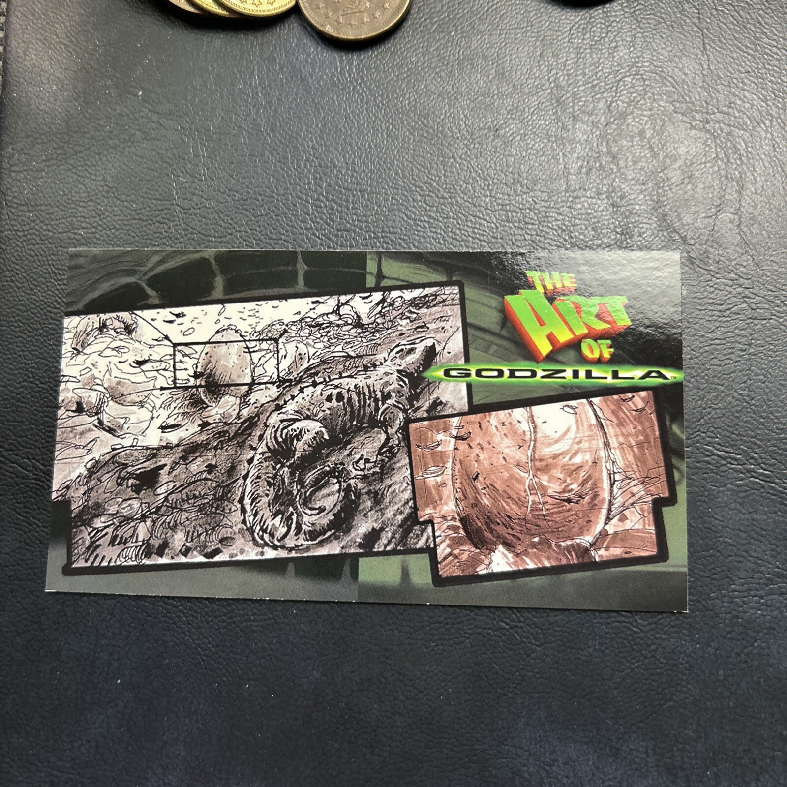 Jb16 Godzilla The Movie Supervue 1998 #43 Beginning Of The End Art Of