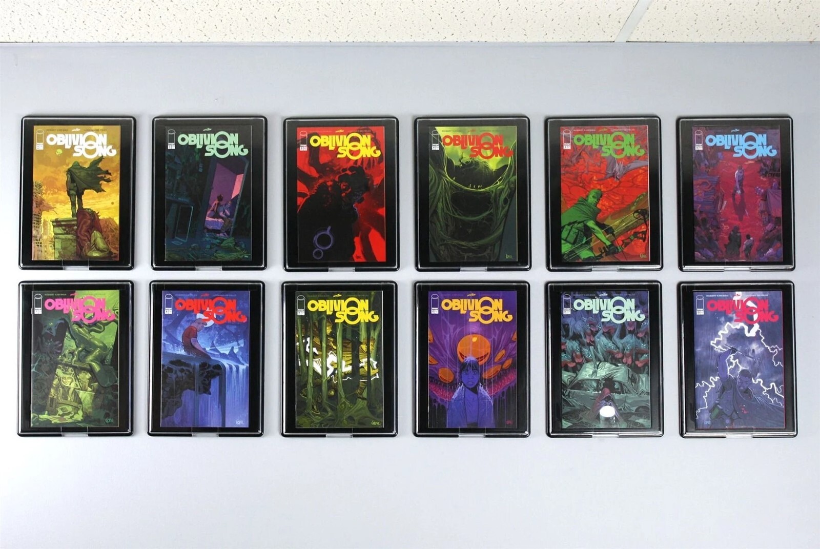 5 BCW Wall Display Frame For Current Modern Comic Book Wall Showcase Gift Idea