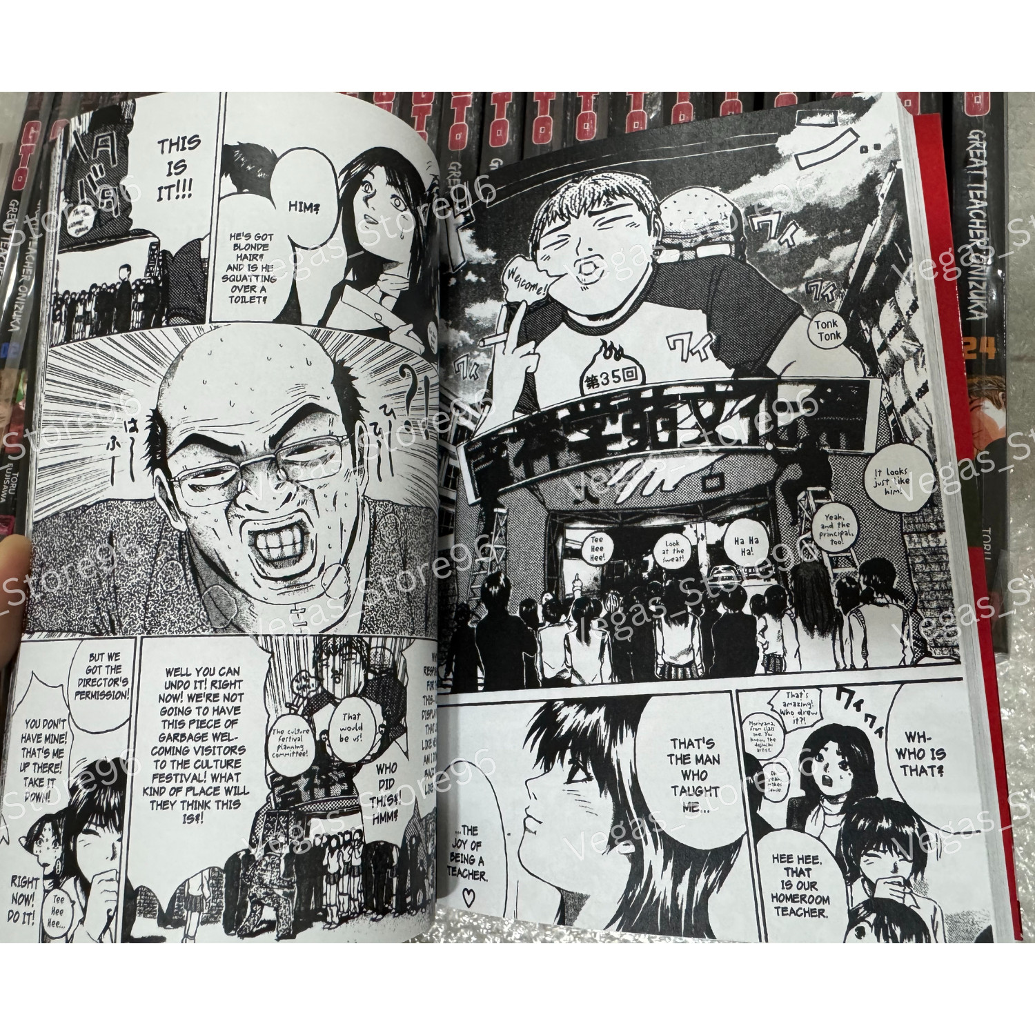 GTO Great Teacher Onizuka Manga Volume 1-25 (HALF/FULL SET) English Comic -DHL