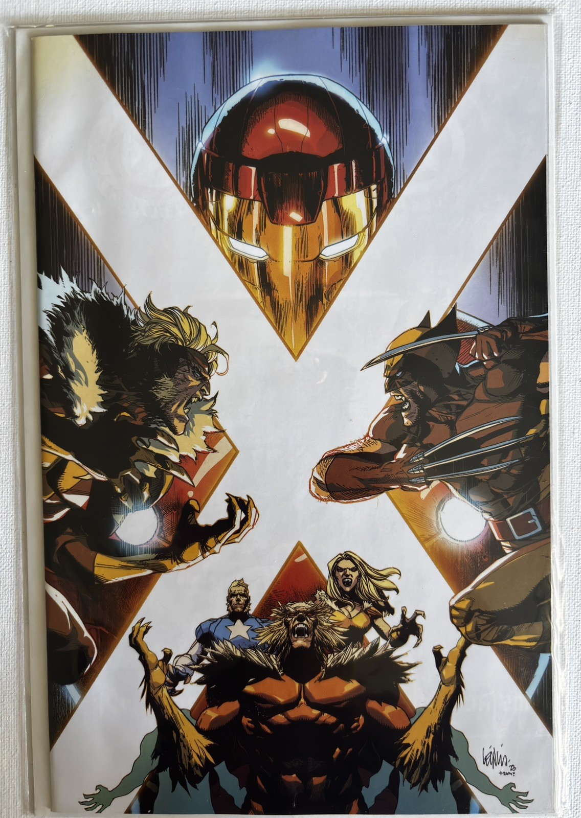 Wolverine #45 Rare 1:100 Leinil Francis Yu Virgin Variant NM