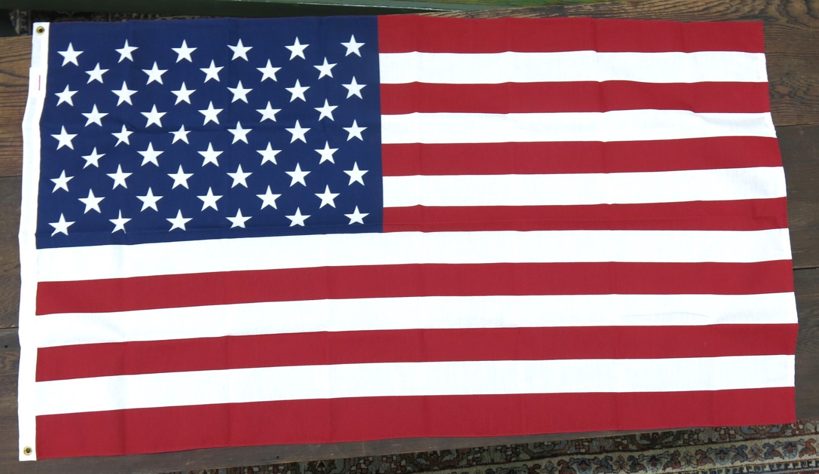 US Flag 3ft x 5ft Polyester/Cotton Made in USA Flag United States of America