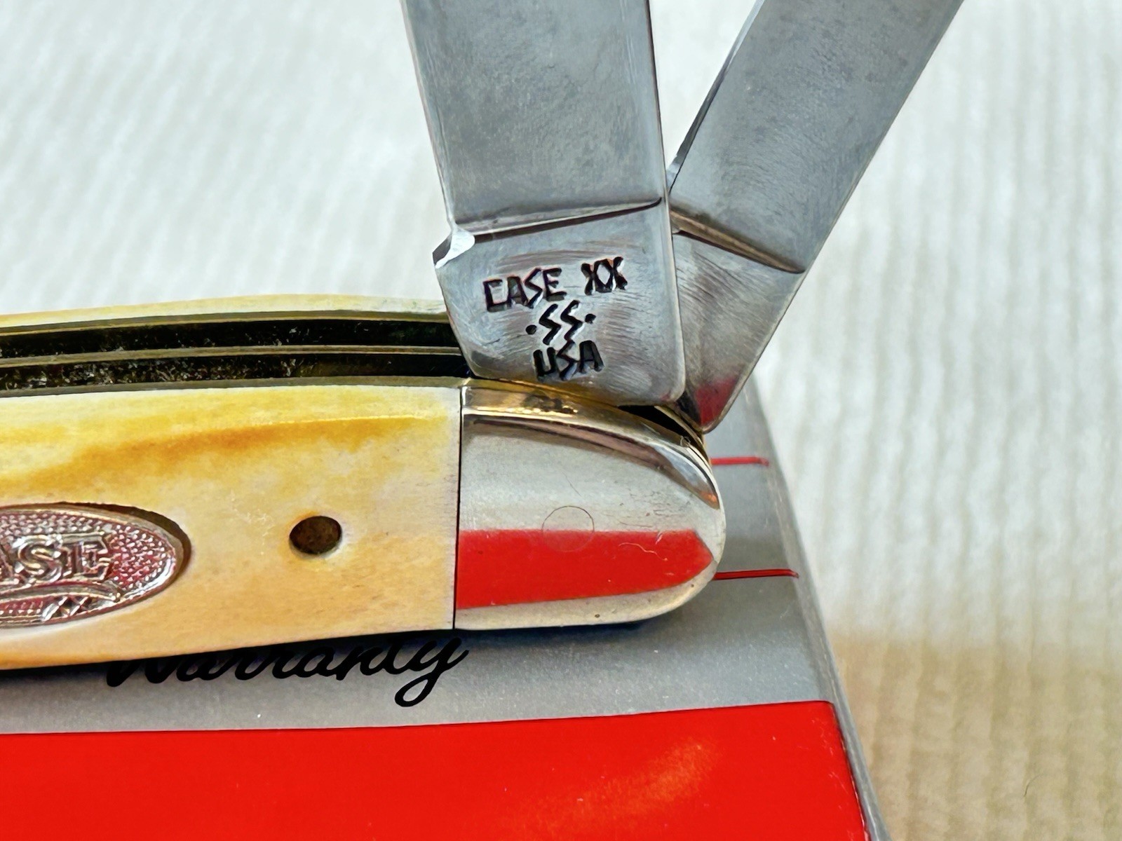 CASE XX 52087SS MEDIUM JACK 1988. NEVER USED.