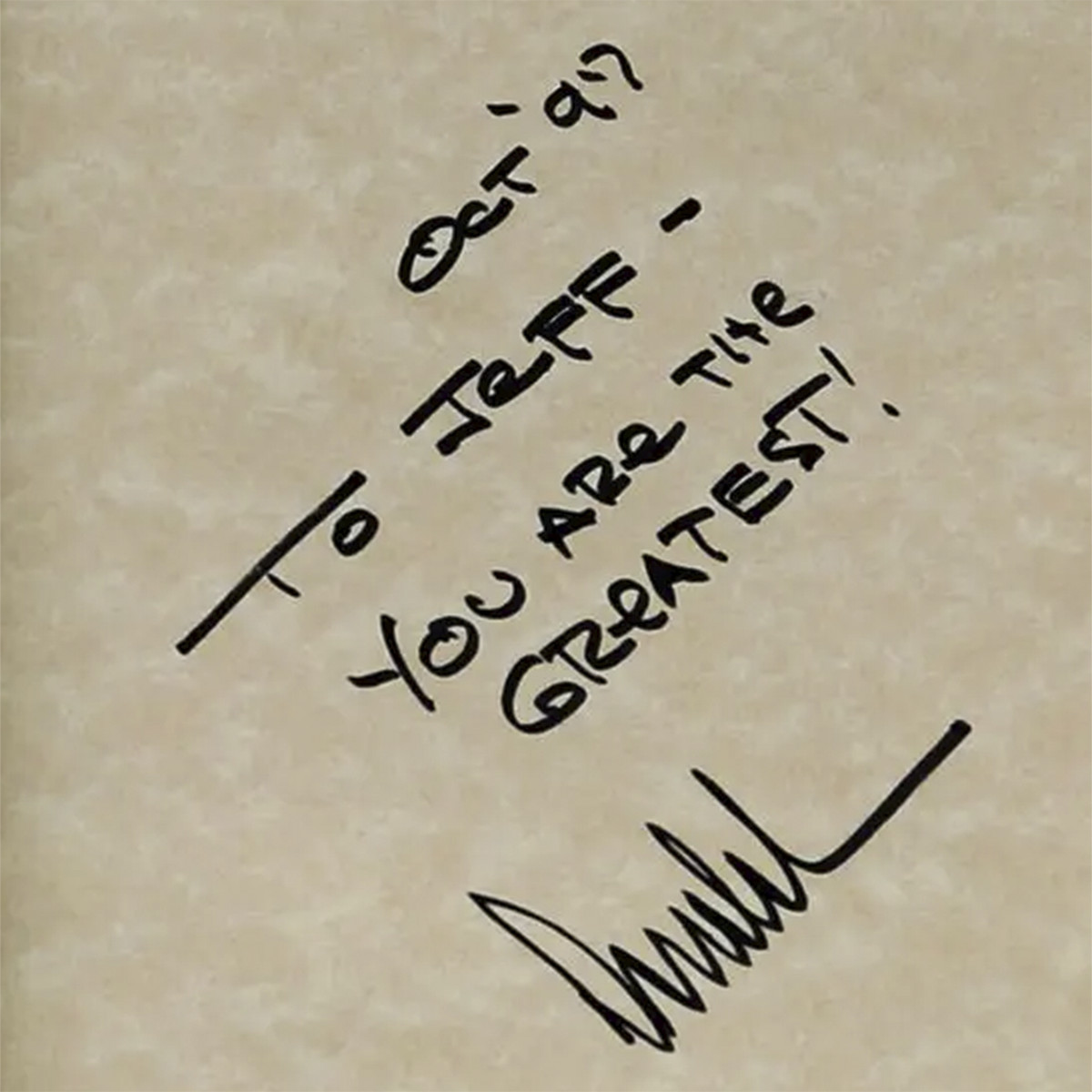 Trump Says Epstein He’s the Greatest Sticker 4×4″ Release Epstein Files Stickers