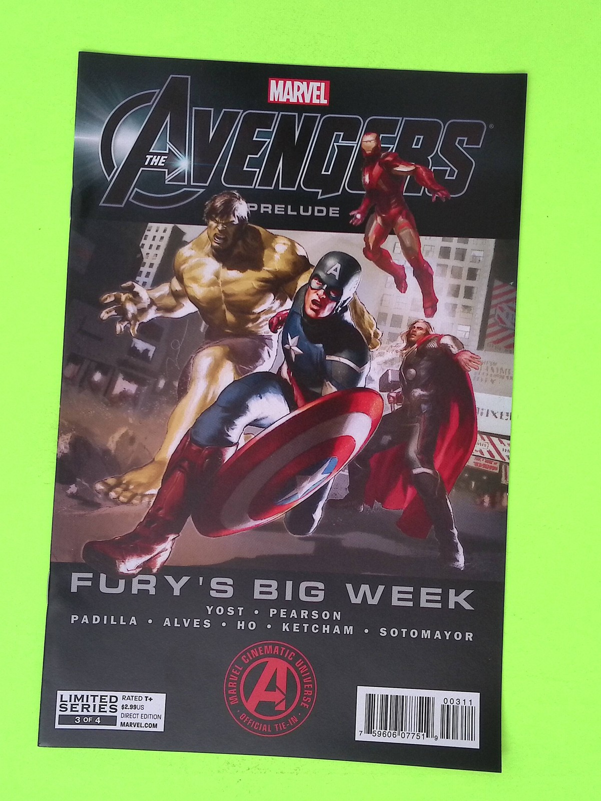 Marvel’s The Avengers Prelude Fury’s Big Week #3 2012 Marvel Comics R32-220