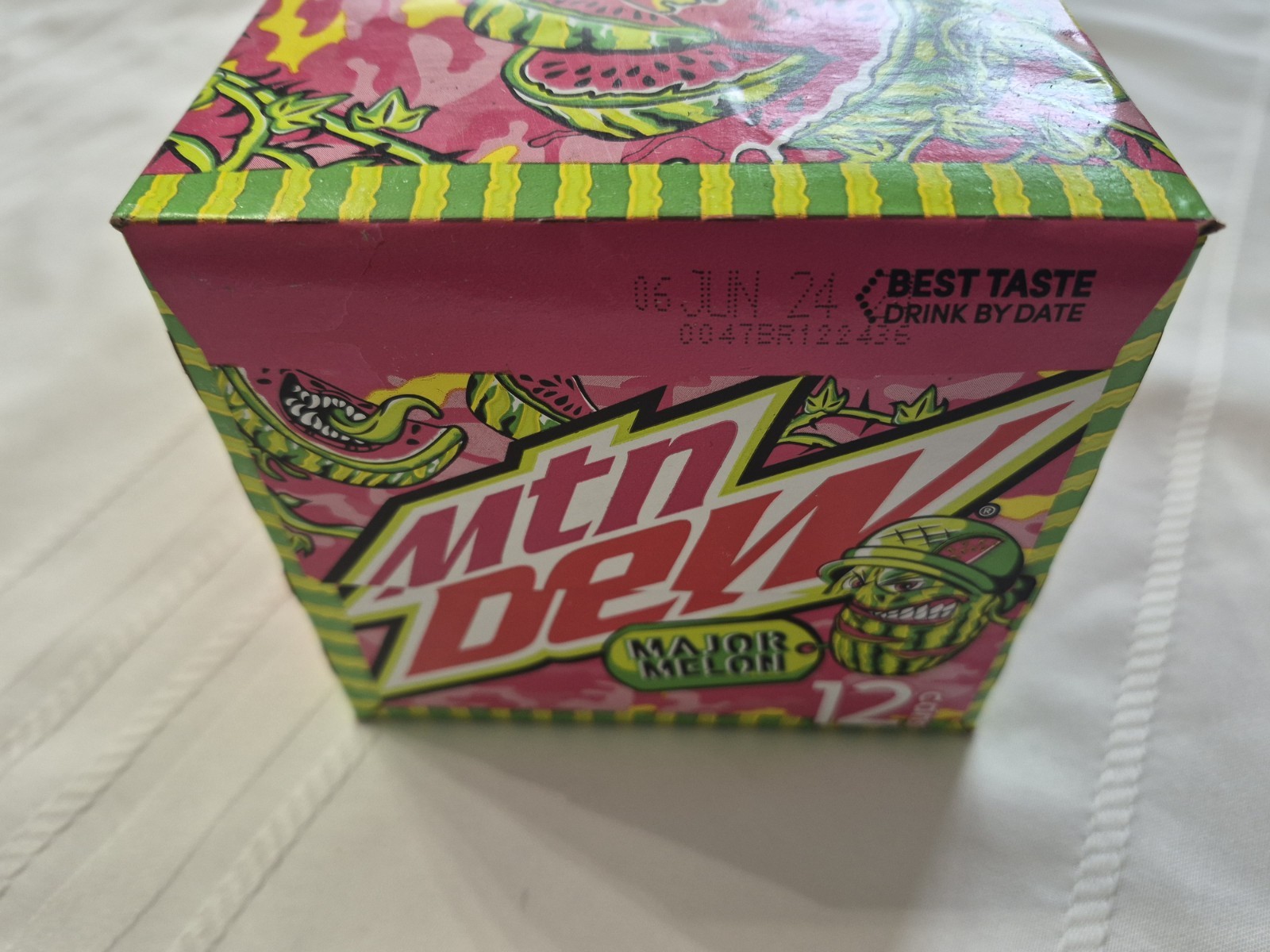Mountain Dew Major Melon 12 Pack NEW ~ UNOPENED