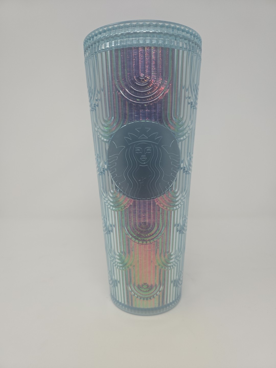 Starbucks Spring 2022 Iridescent Mermaid Scales Tumbler (Cold Cup) – Venti 24 oz