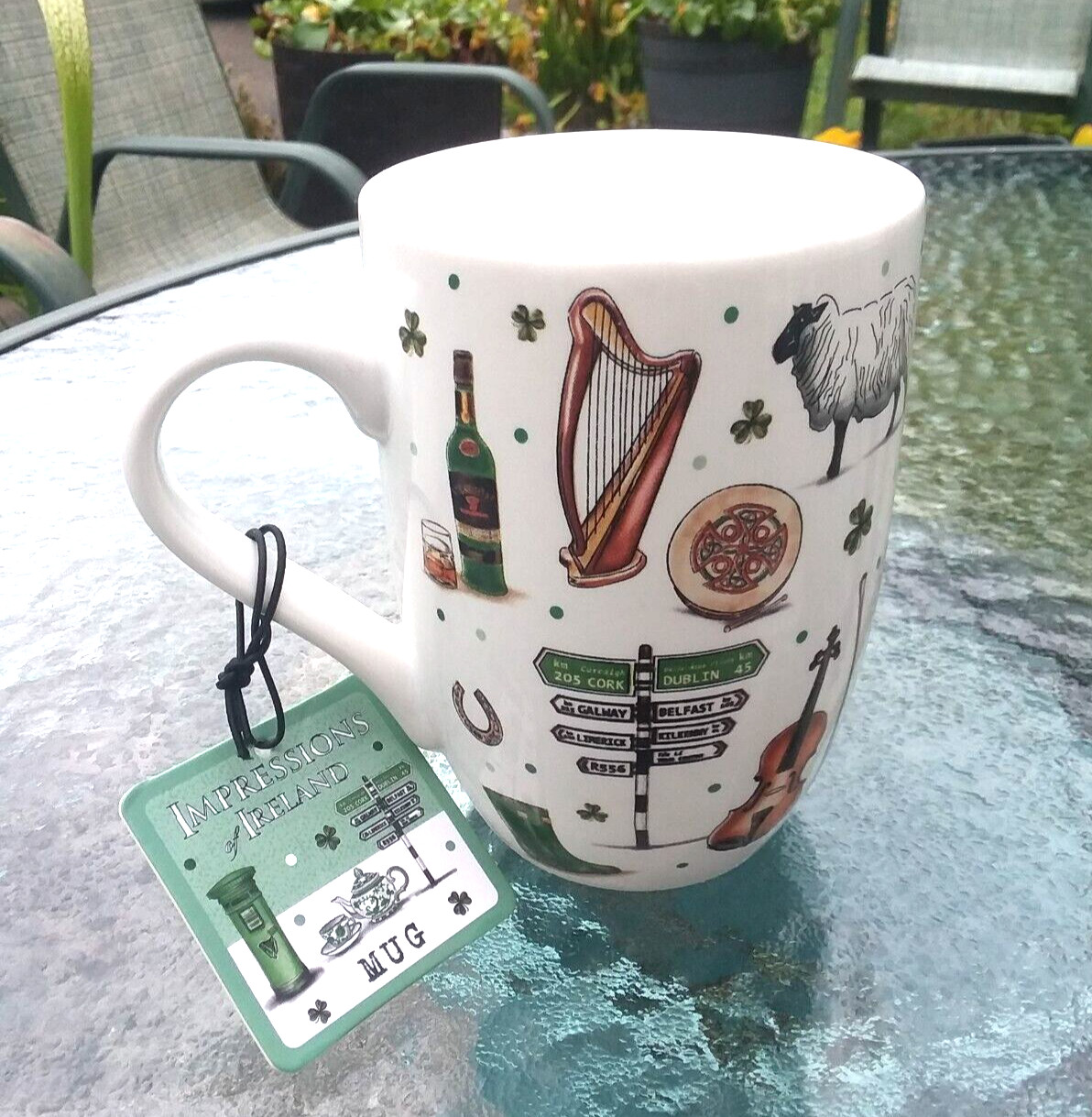 Impressions of Ireland Tulip Mug