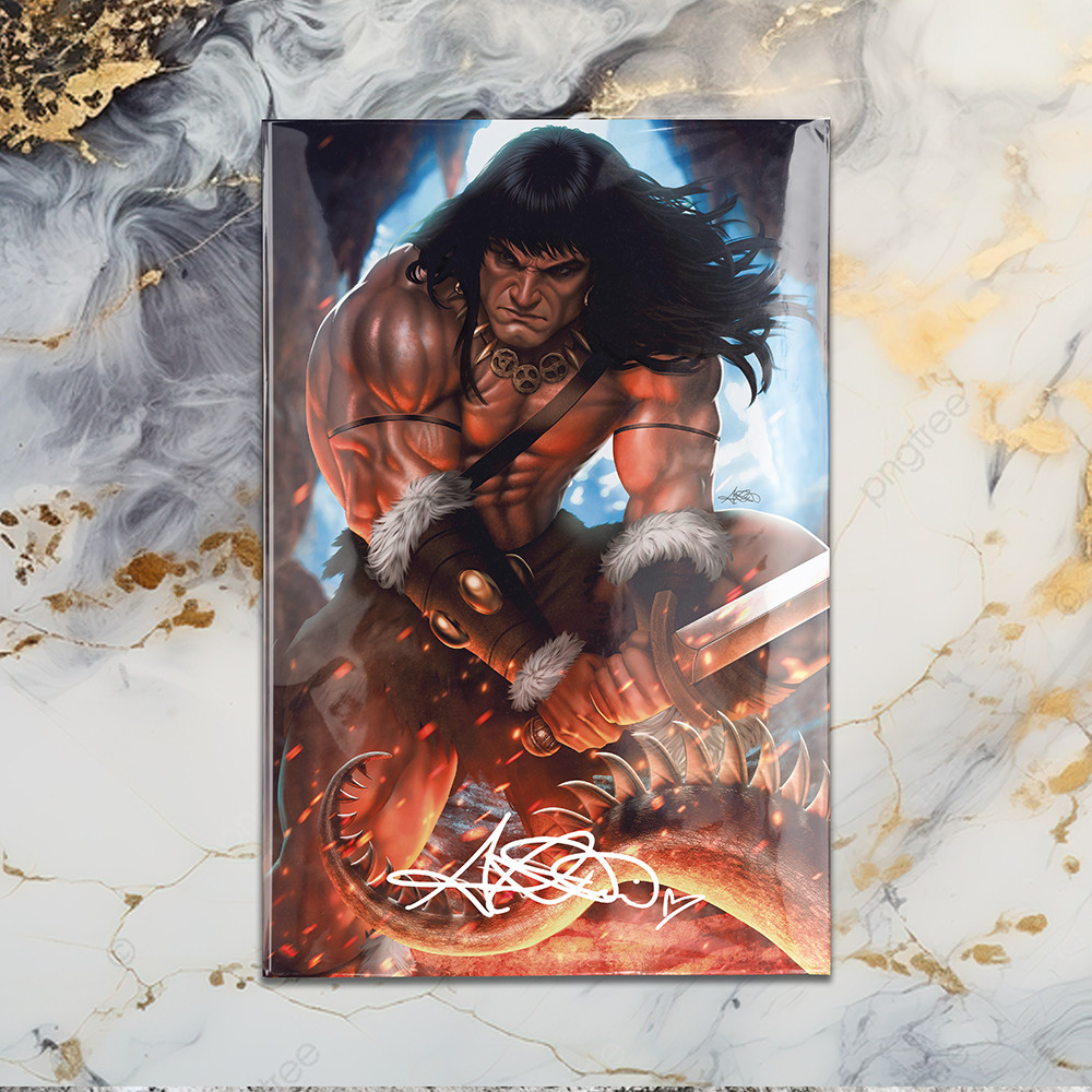 [SIGNED] Conan the Barbarian #15 Ariel Diaz Virgin Exclusive Variant