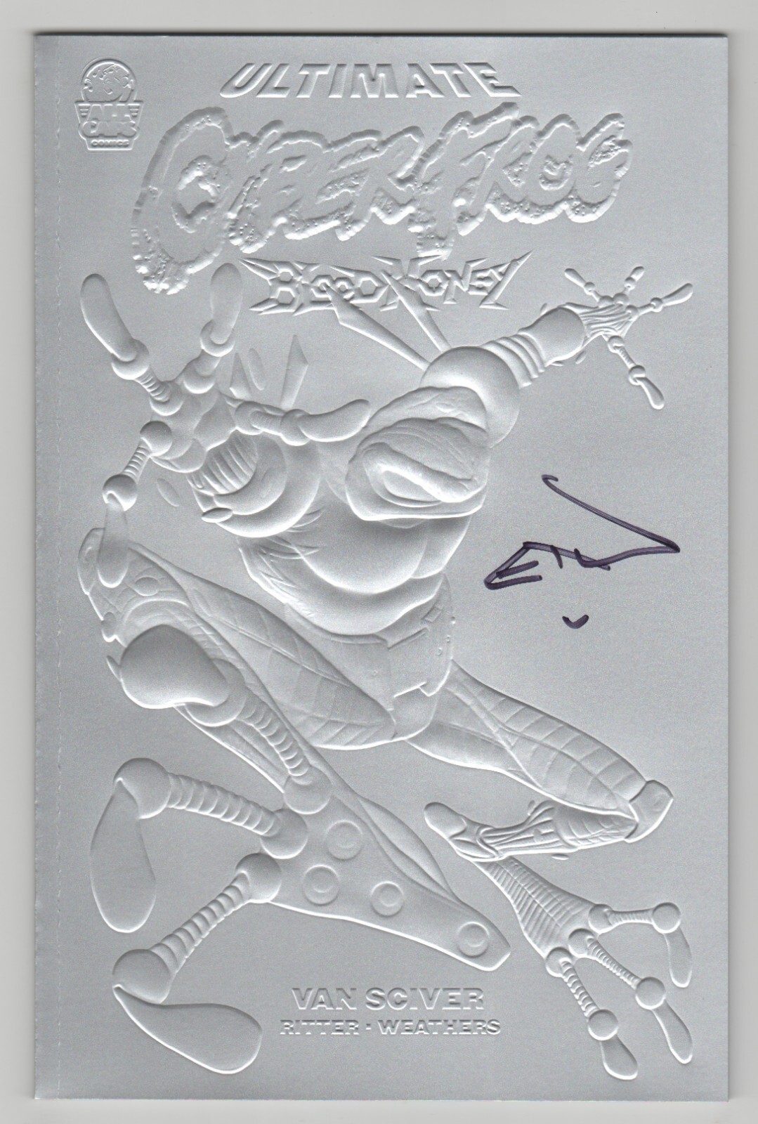 Ultimate Cyberfrog Bloodhoney – Silver Embossed – Signed by Ethan Van Sciver
