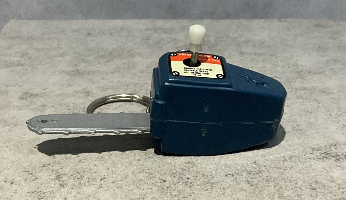 Vintage Craftsman Mini Chainsaw Keychain