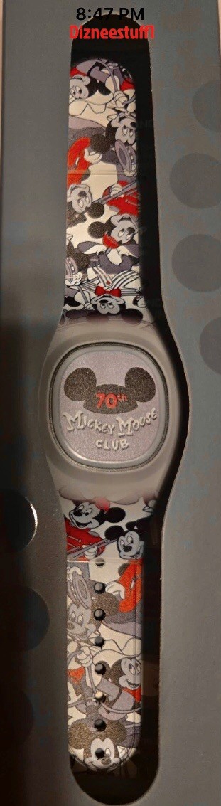 2025 Disney Limited Release MagicBand Plus + Mickey Mouse Club 70th Anniversary