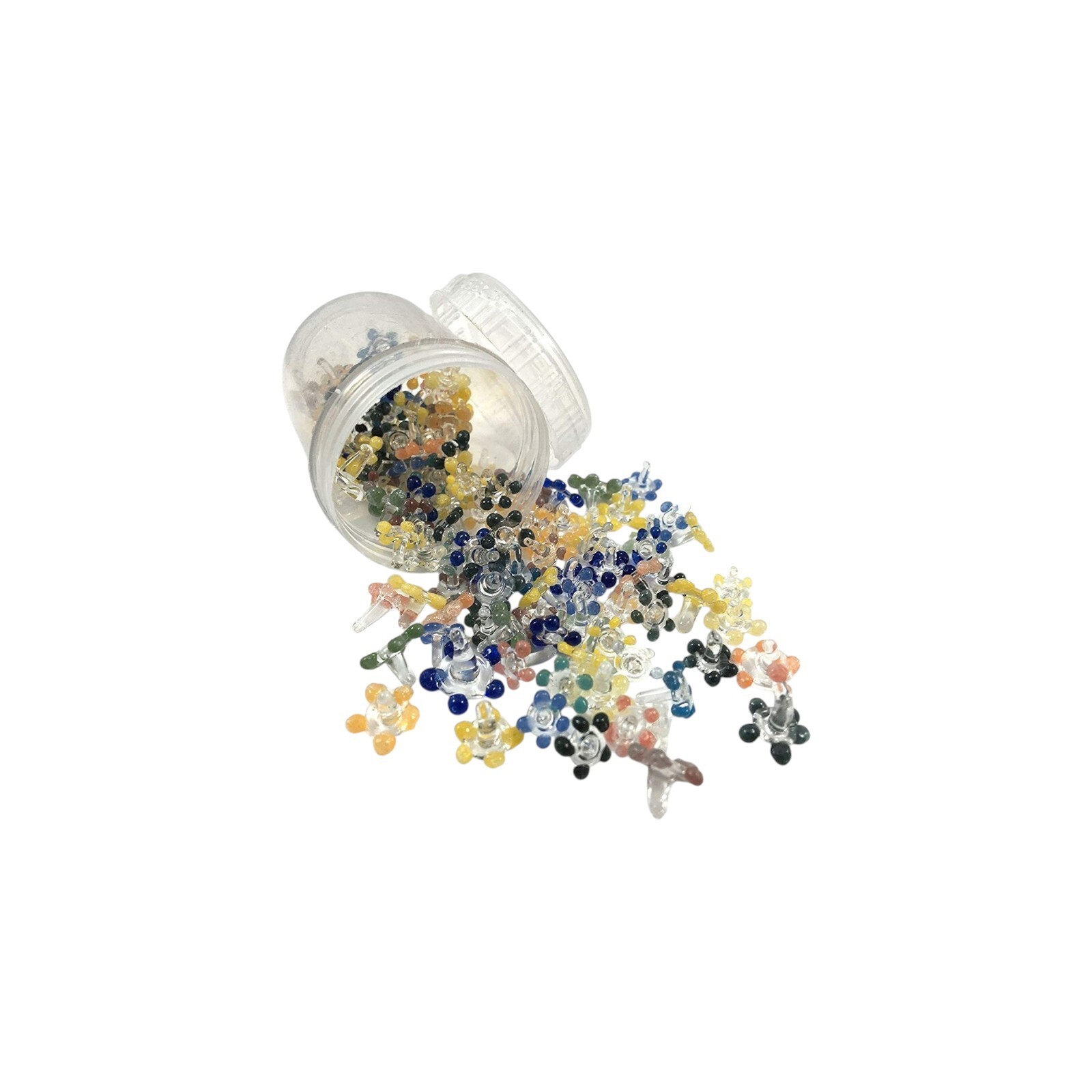 400 Pieces Daisy Glass Pipe Screens Reusable & Heat Resistant – 6mm to 9mm