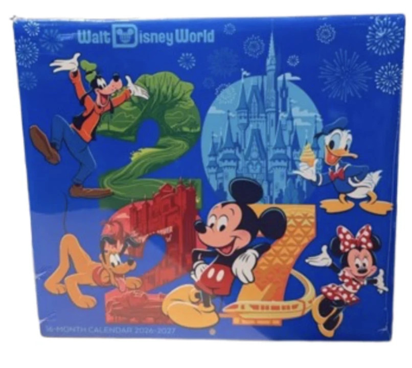 Disney Parks 2027 Walt Disney World 16 Month Calendar New